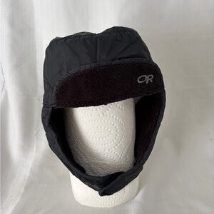 Outdoor Research OR Winter Trapper Hat Black Pertex Large(B150)